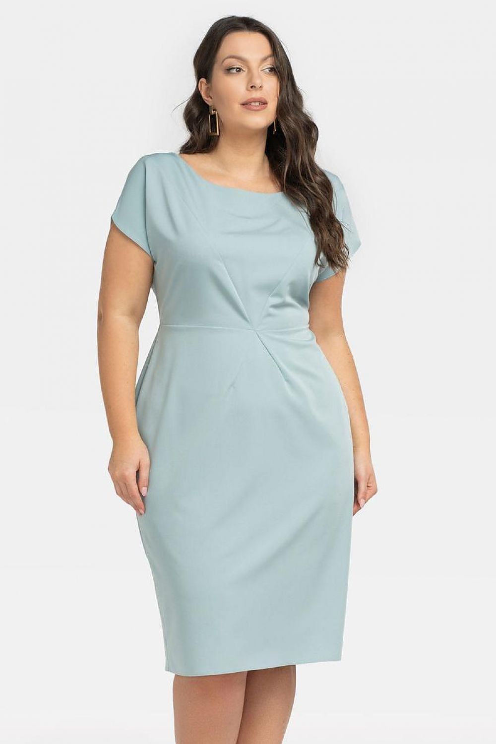 Plus size dress model 196877